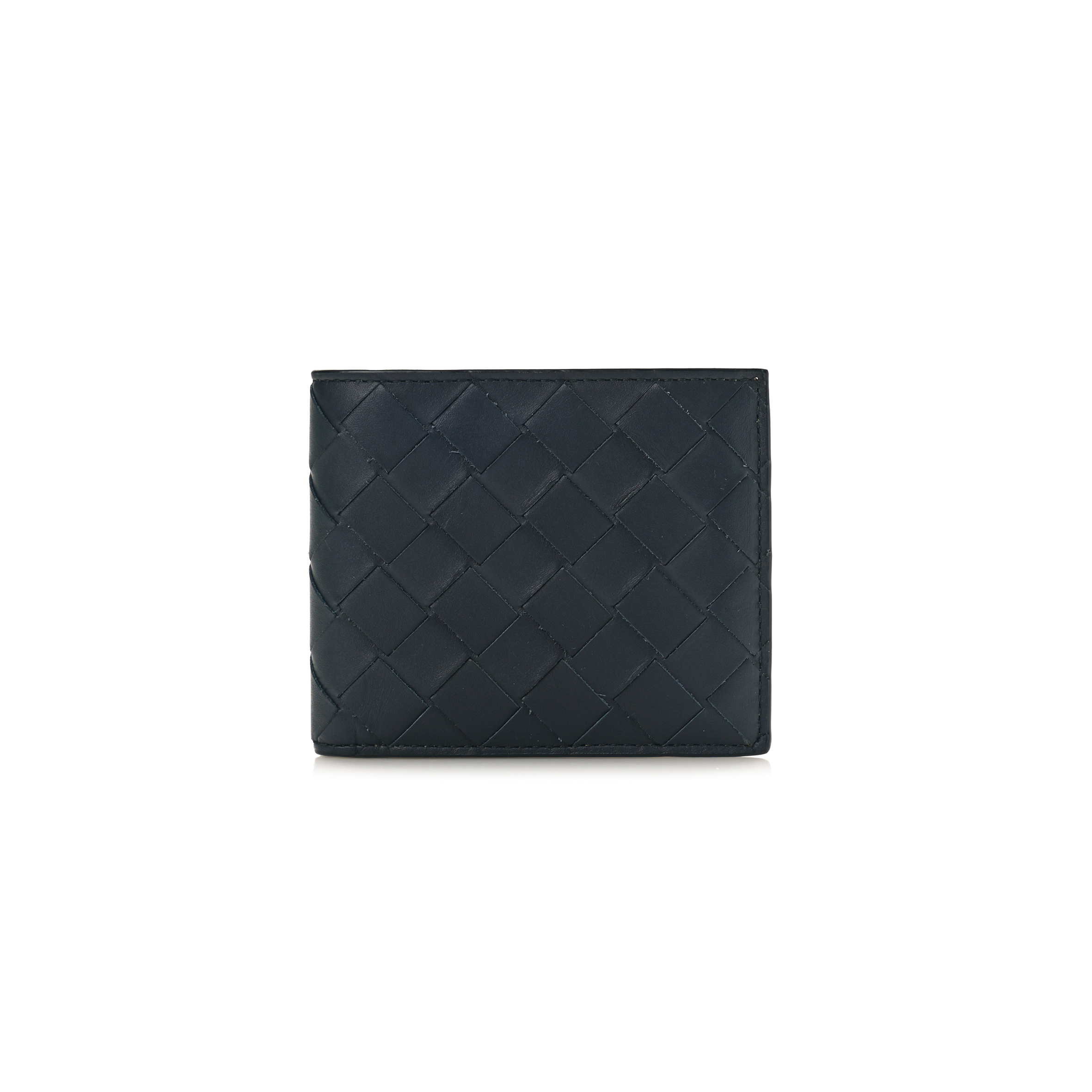 bo*te*ga ve*ne*ta nappa intrecciato bi fold wallet De*1m yellow (11*9*1cm)